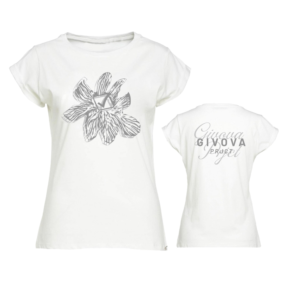 t-shirt lady floral