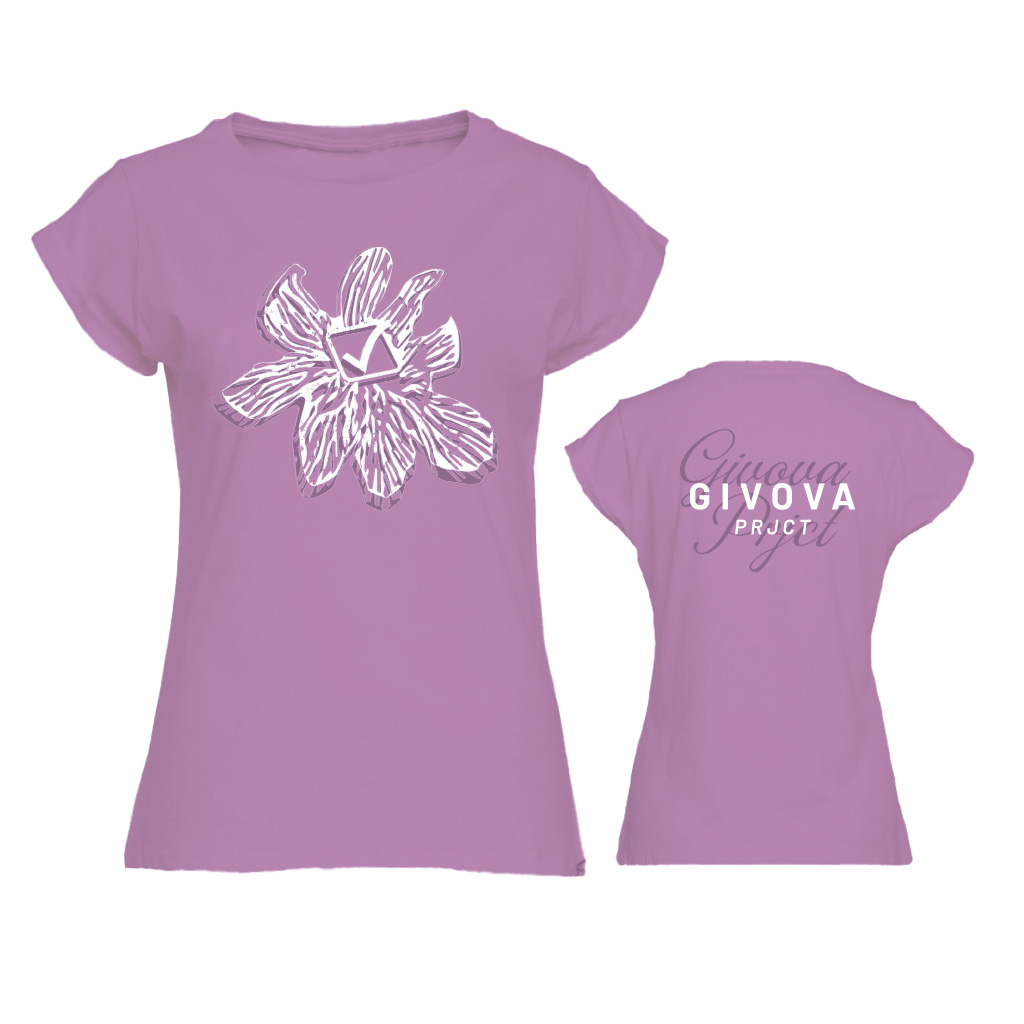 t-shirt lady floral
