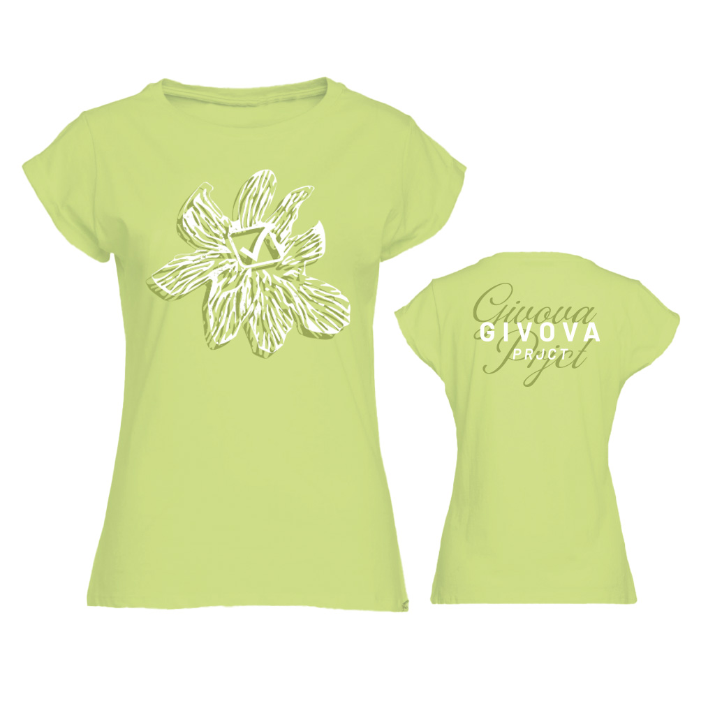 t-shirt lady floral